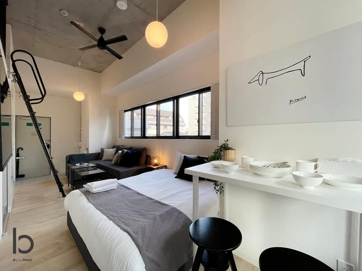 הירושימה Bhotel Nekoyard - Contemporary Loft Studio Near Peace Park מראה חיצוני תמונה