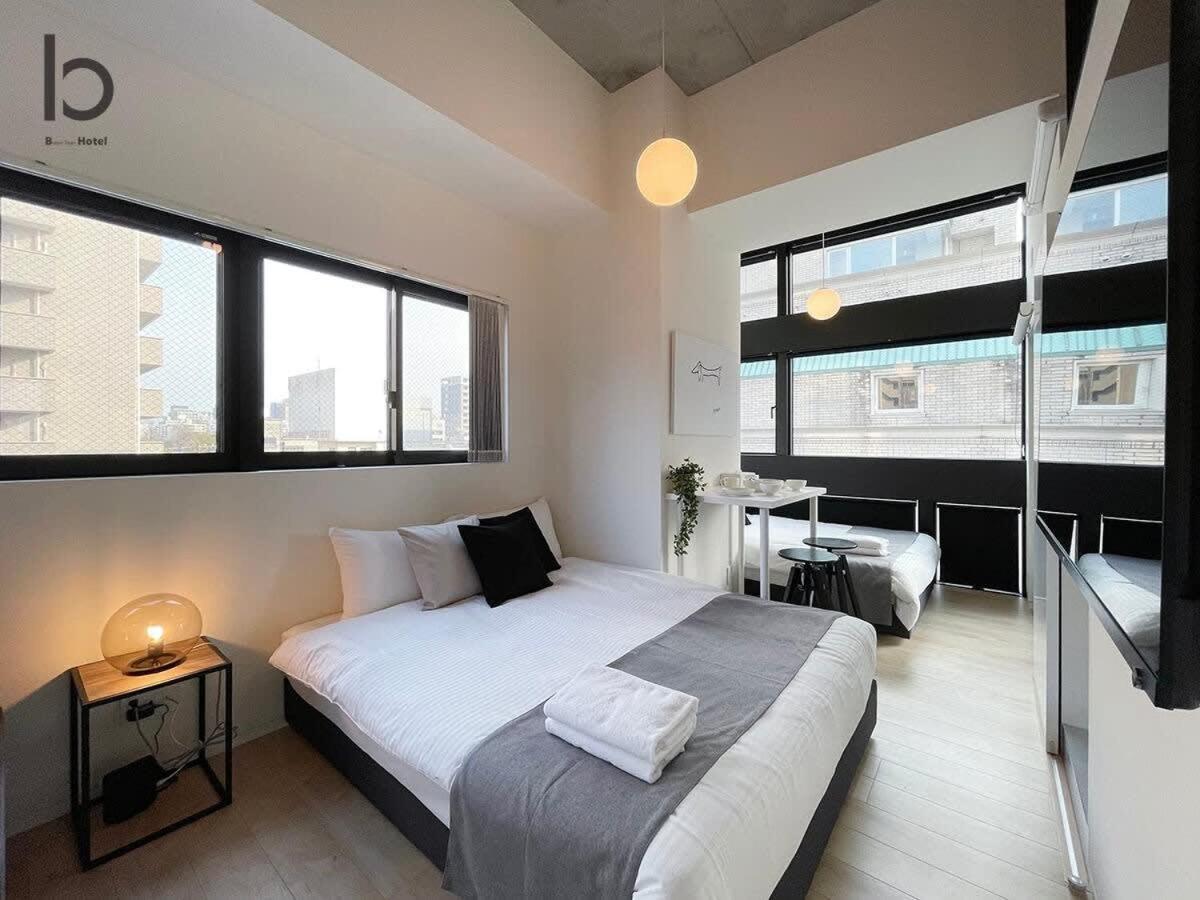 הירושימה Bhotel Nekoyard - Contemporary Loft Studio Near Peace Park מראה חיצוני תמונה